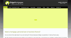 Desktop Screenshot of edgemortgages.co.nz