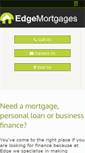 Mobile Screenshot of edgemortgages.co.nz